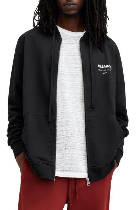 Underground Logo Graphic Zip Hoodie