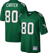 Mitchell & Ness Men's Mitchell & Ness Cris Carter Kelly Green Philadelphia Eagles Legacy Replica Jersey