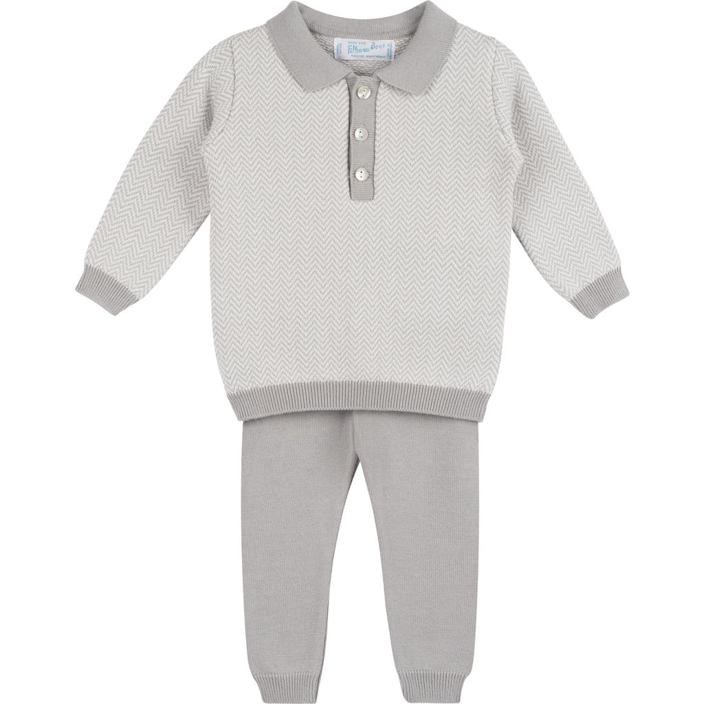Feltman Brothers Chevron Sweater & Pants Set in Grey  product
