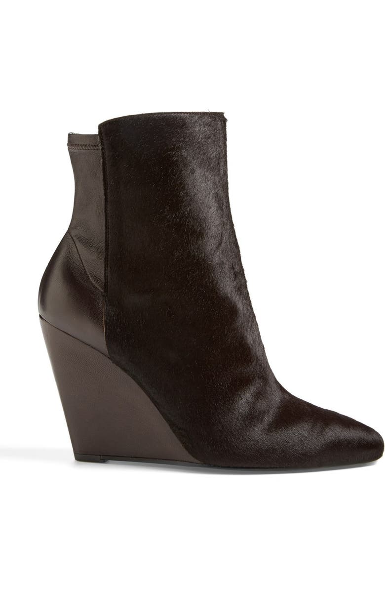 Vince 'Lanie' Calf Hair Bootie, Alternate, color,