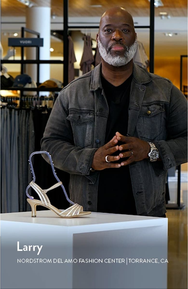 Nathyn Crystal Embellished Sandal, sales video thumbnail