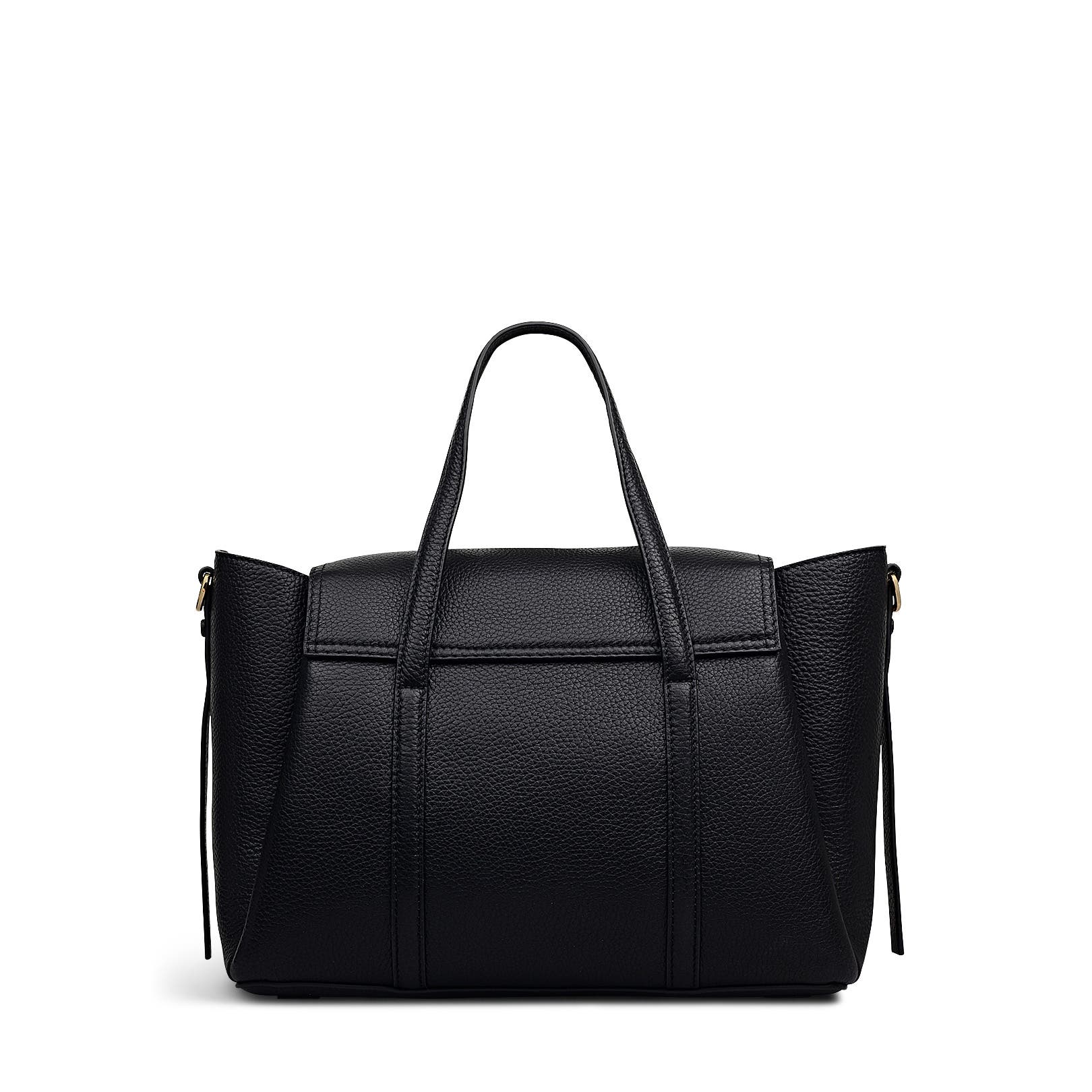 Radley The Chancery Medium Flapover Satchel Bag, Alternate, color, Black