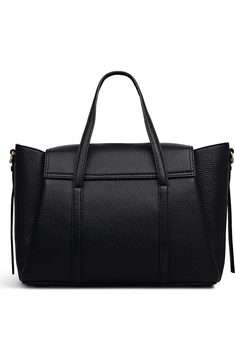 Radley The Chancery Medium Flapover Satchel Bag, Alternate, color, Black