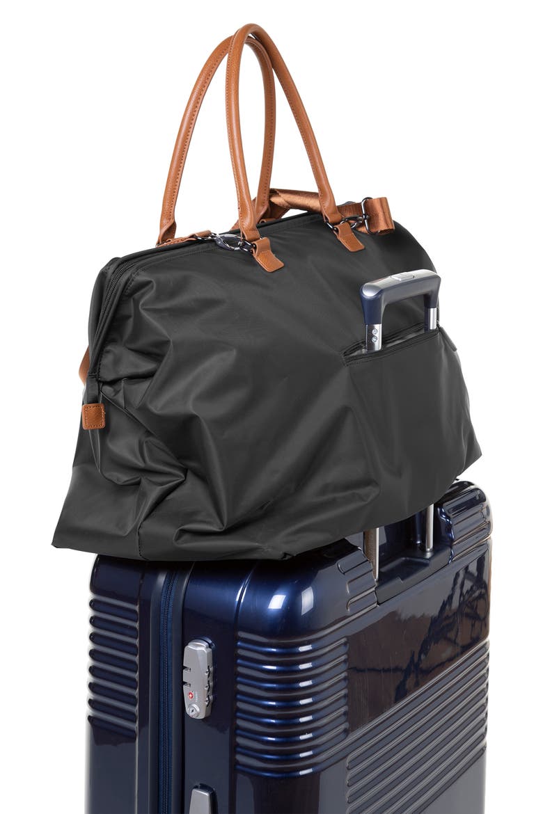 XL Travel Diaper Bag, Alternate, color, BLACK/GOLD