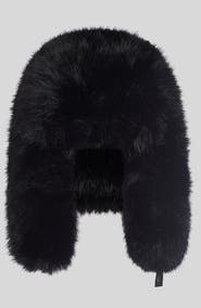 Cynthia Rowley The Snow Bunny Faux Fur Trapper Hat
