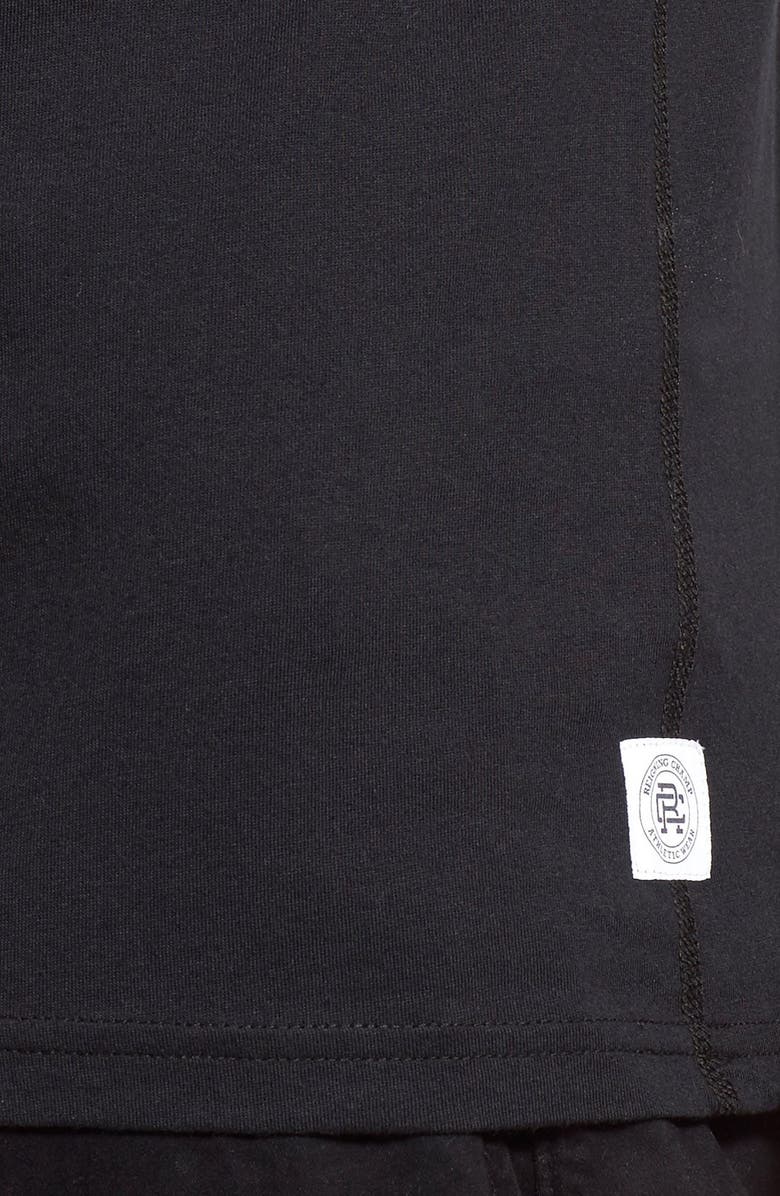 Reigning Champ Lightweight Jersey T-Shirt, Alternate, color, Black