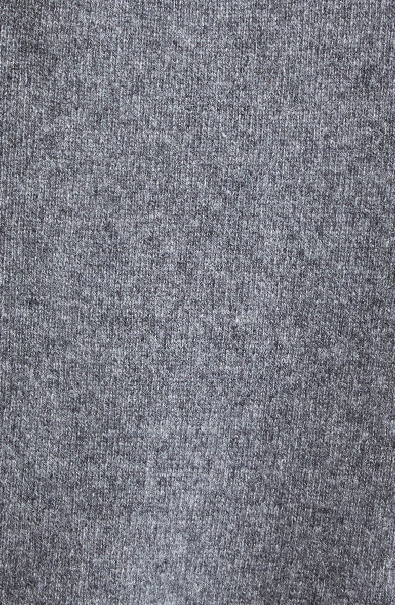 NACKIYÈ Short Sleeve Cashmere Sweater, Alternate, color, Gris