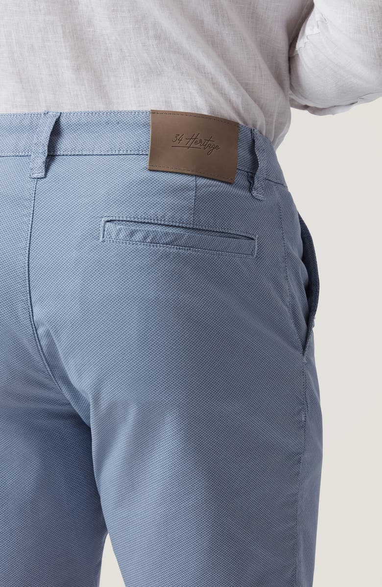 34 Heritage Arizona Slim Fit Blue Tie Print Flat Front Cotton Shorts, Alternate, color, Tie Print