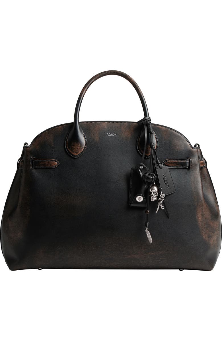 COACH Empire 48 Loved Leather Carryall Bag, Main, color,