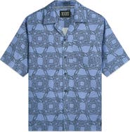 Scotch & Soda Horseshoe Print Camp Shirt