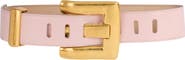 Balmain Anthem smooth leather belt