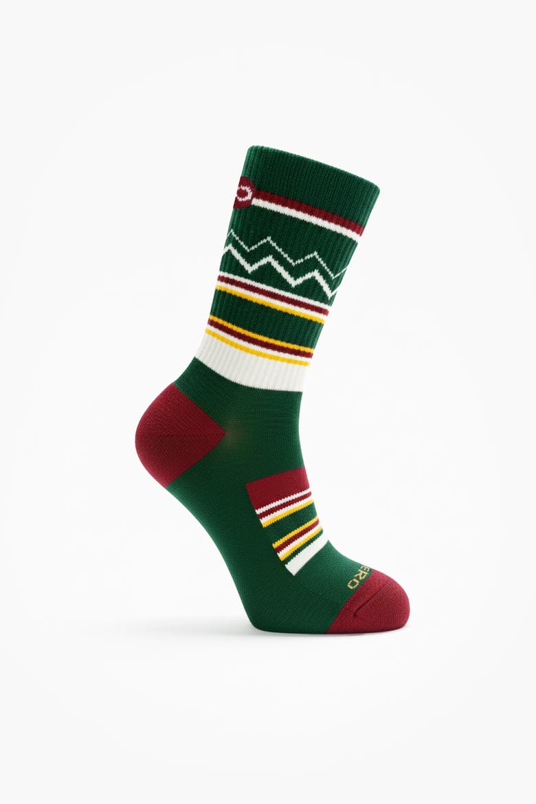 PerformaWool Midcrew All-season Hike Socks, Alternate, color, Pine Green
