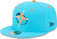 New Era Men's New Era Blue Sugar Land Space Cowboys Theme Nights 59FIFTY Fitted Hat