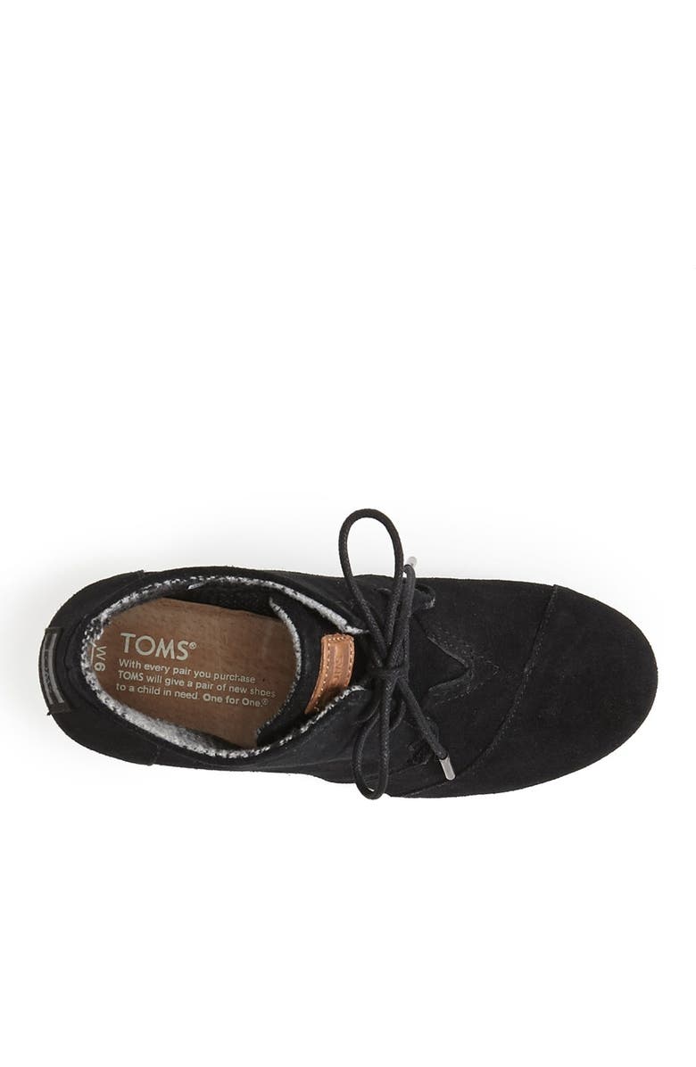 TOMS 'Desert' Wedge Bootie, Alternate, color,