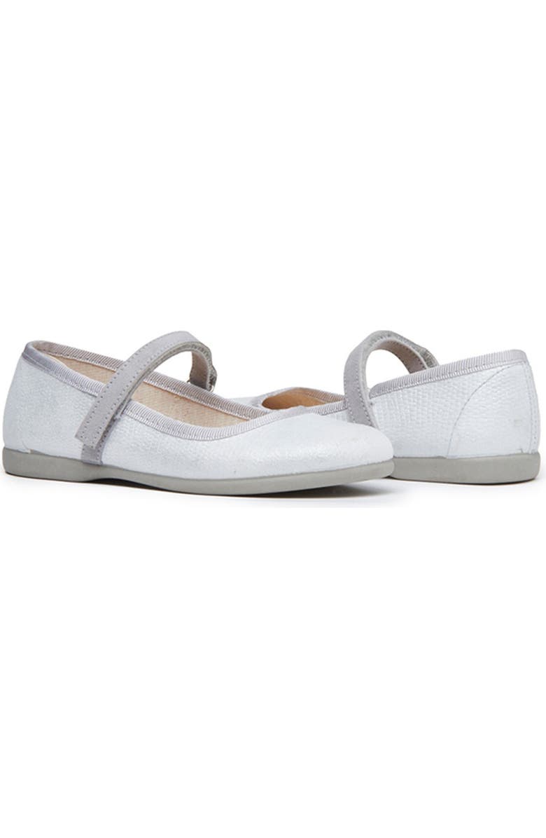 CHILDRENCHIC Mary Jane Canvas Sneaker, Alternate, color, Silver