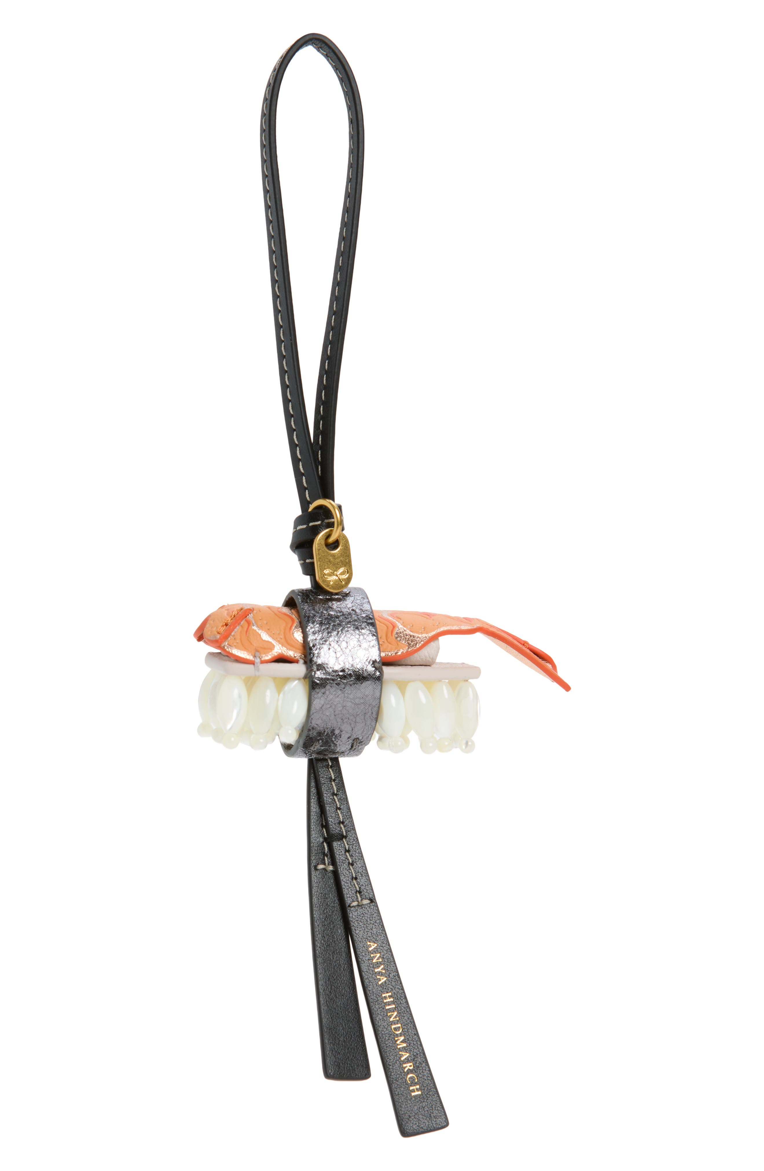 Nigiri Sushi Bag Charm, Main, color, SALMON