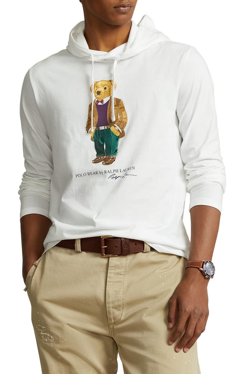 Polo Ralph Lauren Polo Bear Graphic Hoodie, Main, color, 