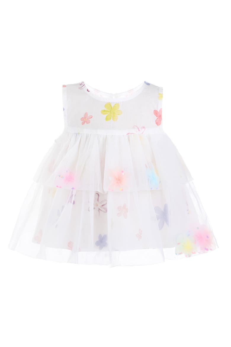 Aveloria Floral Ruffle Set, Alternate, color, White