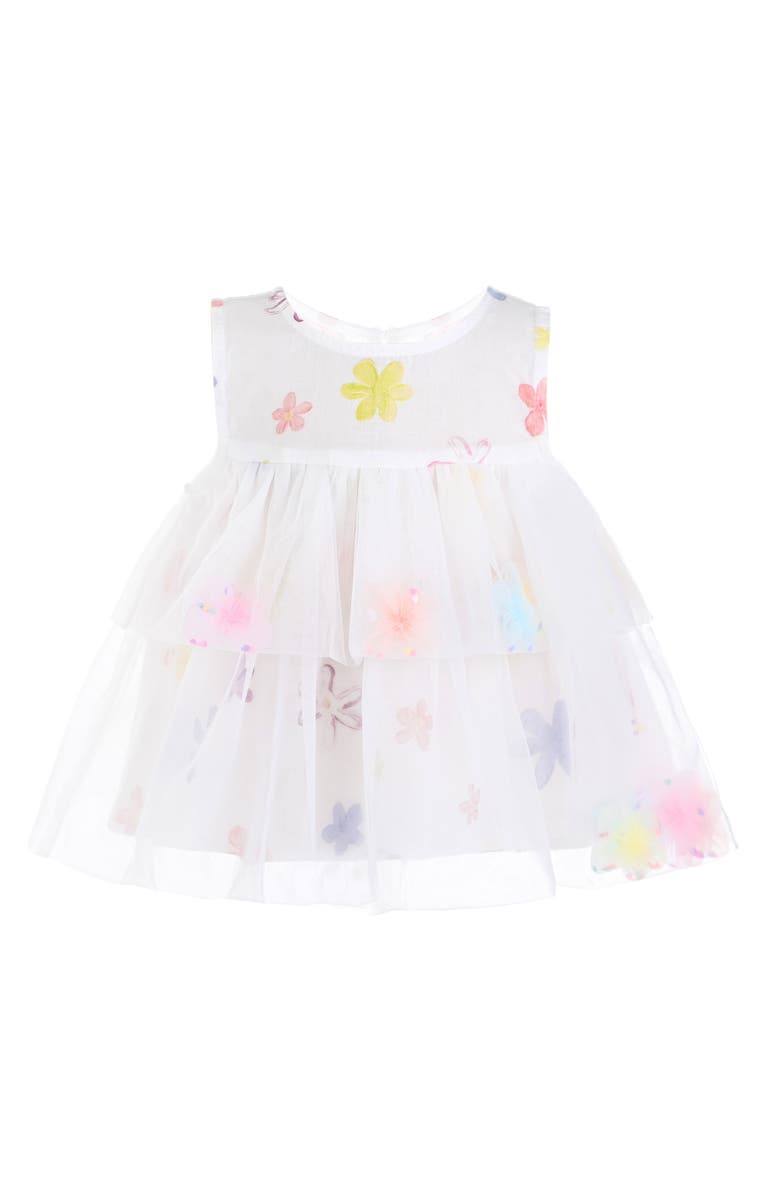 Mimi Tutu Aveloria Floral Ruffle Set, Alternate, color, White