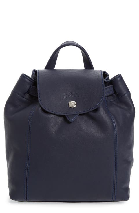 Le Pliage Cuir Backpack