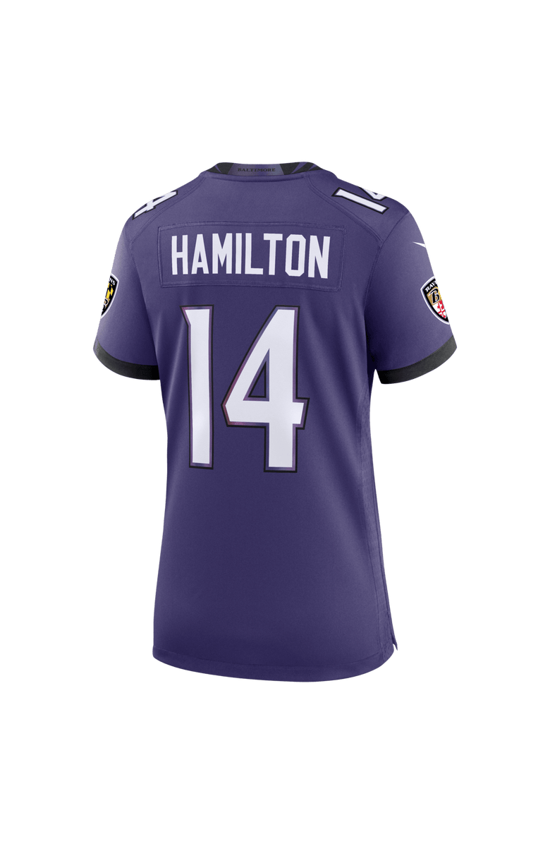Nike Women's Nike Kyle Hamilton Purple Baltimore Ravens Team Game Jersey, Alternate, color, Purple