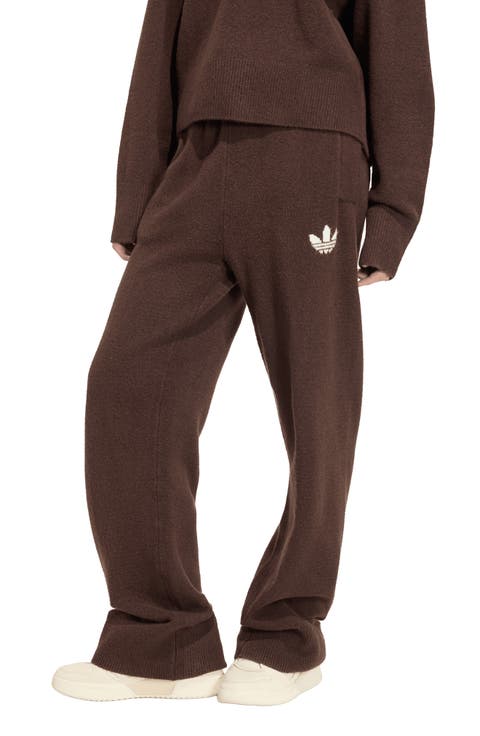 Essentials Wide Leg Knit Pants