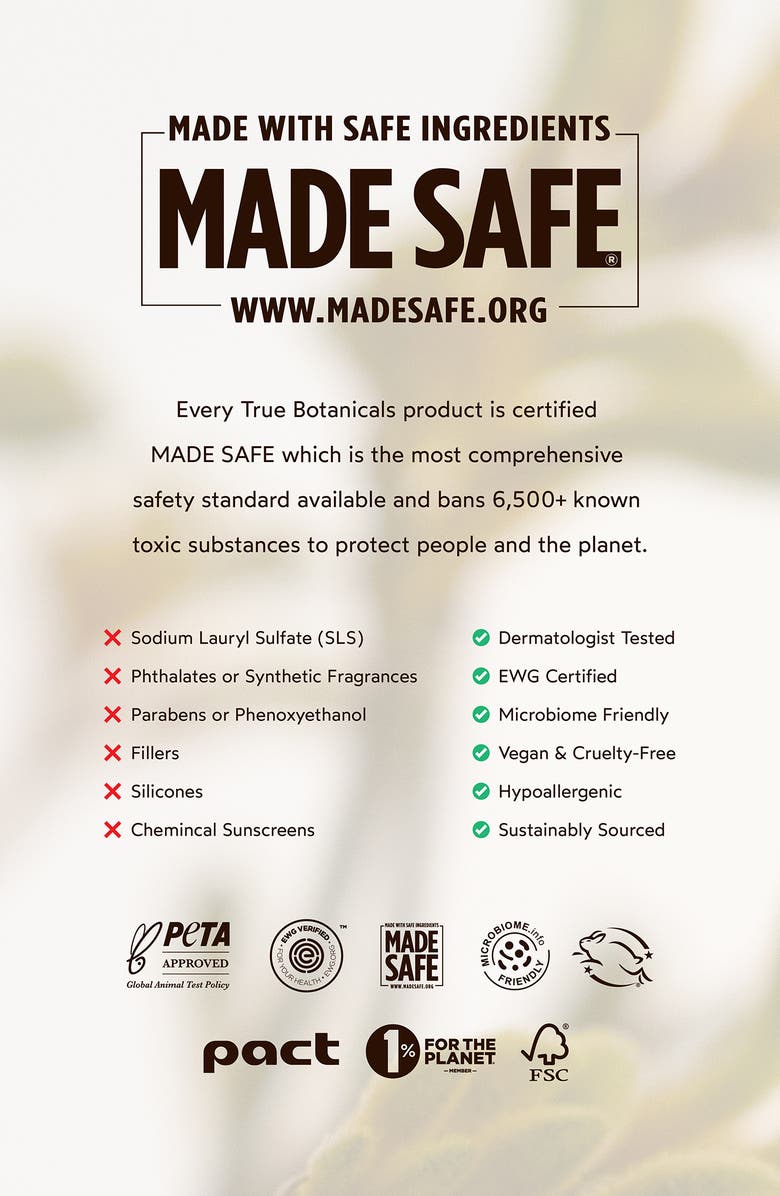 True Botanicals Ginger Turmeric Makeup Removing Cleansing Balm, Alternate, color, 