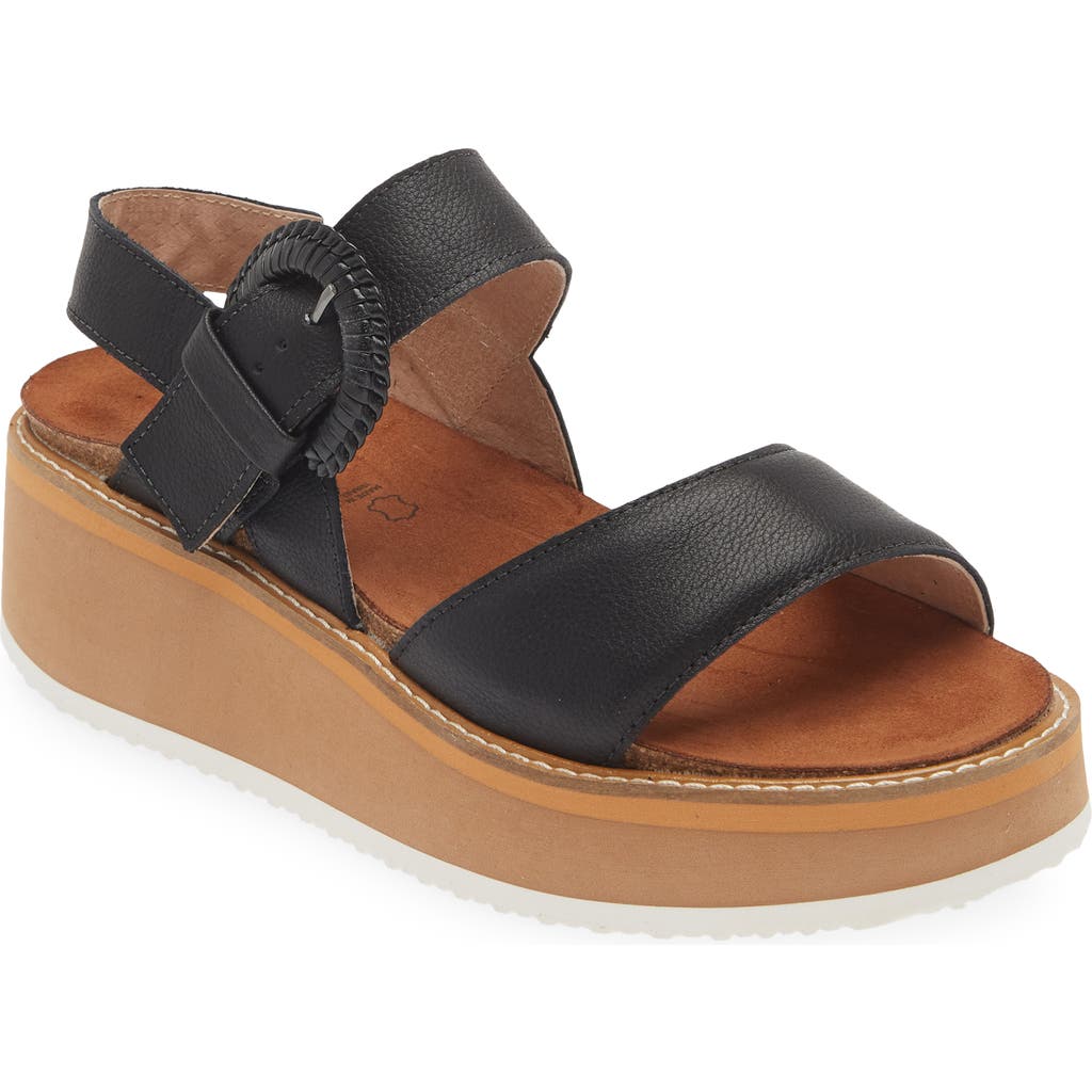 Naot Crepe Platform Sandal