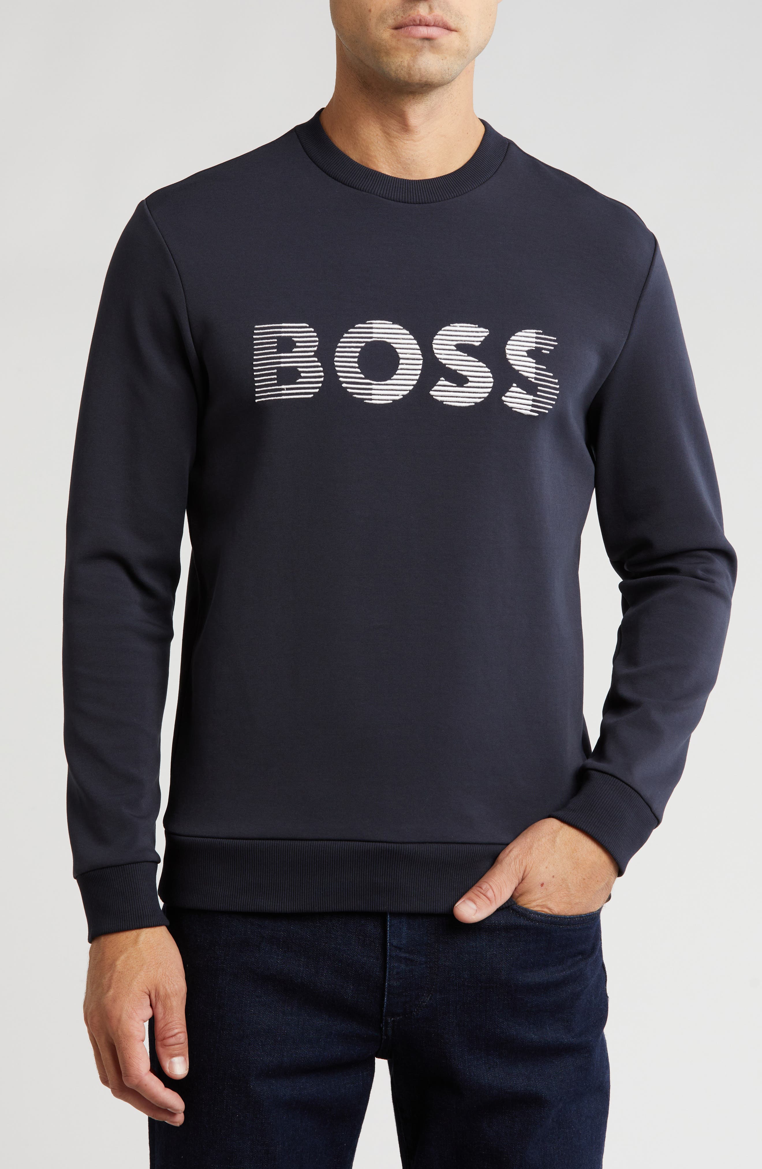 BOSS Salbo Crewneck Sweatshirt
