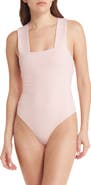 Free People Intimately FP She's So Sleek Thong Bodysuit