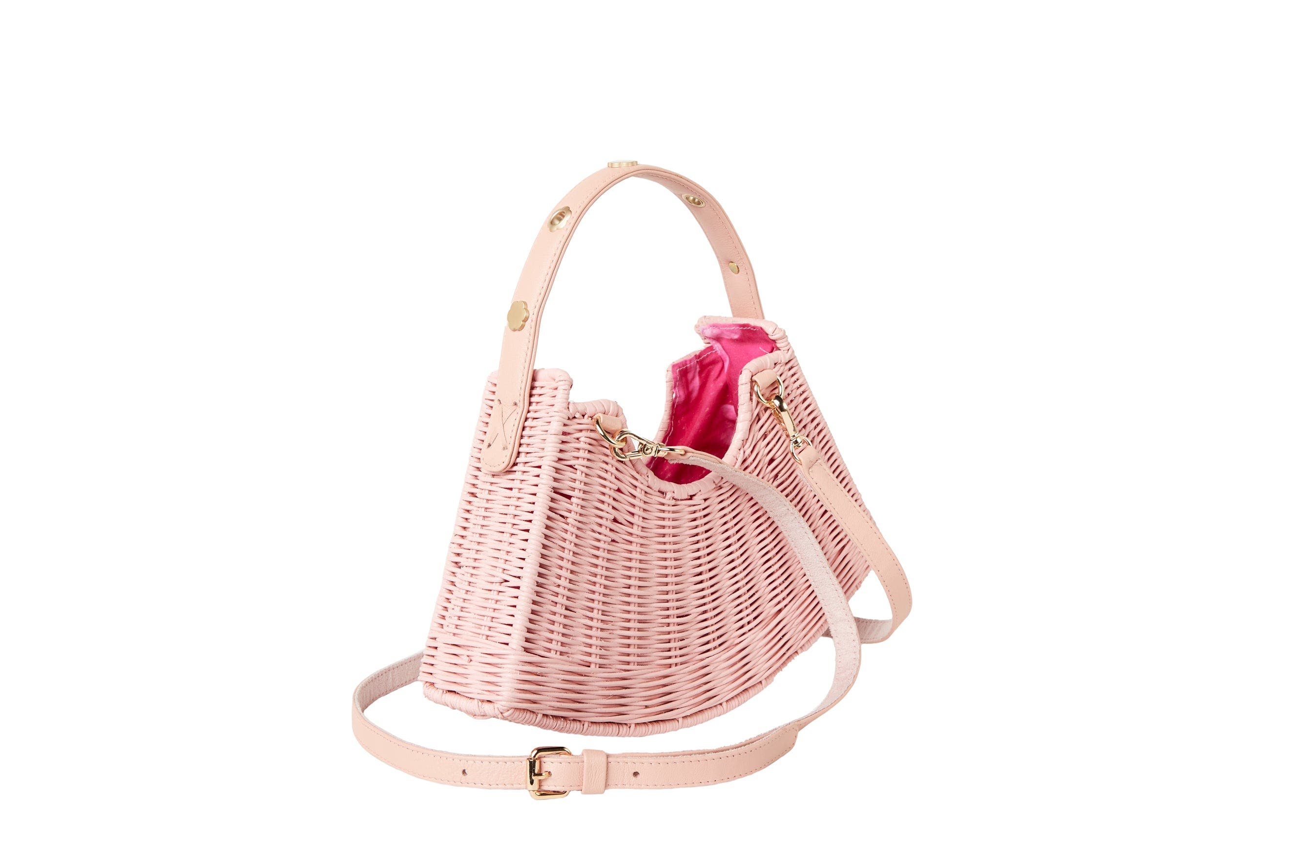 Tati Crescent Bag, Alternate, color, Pink