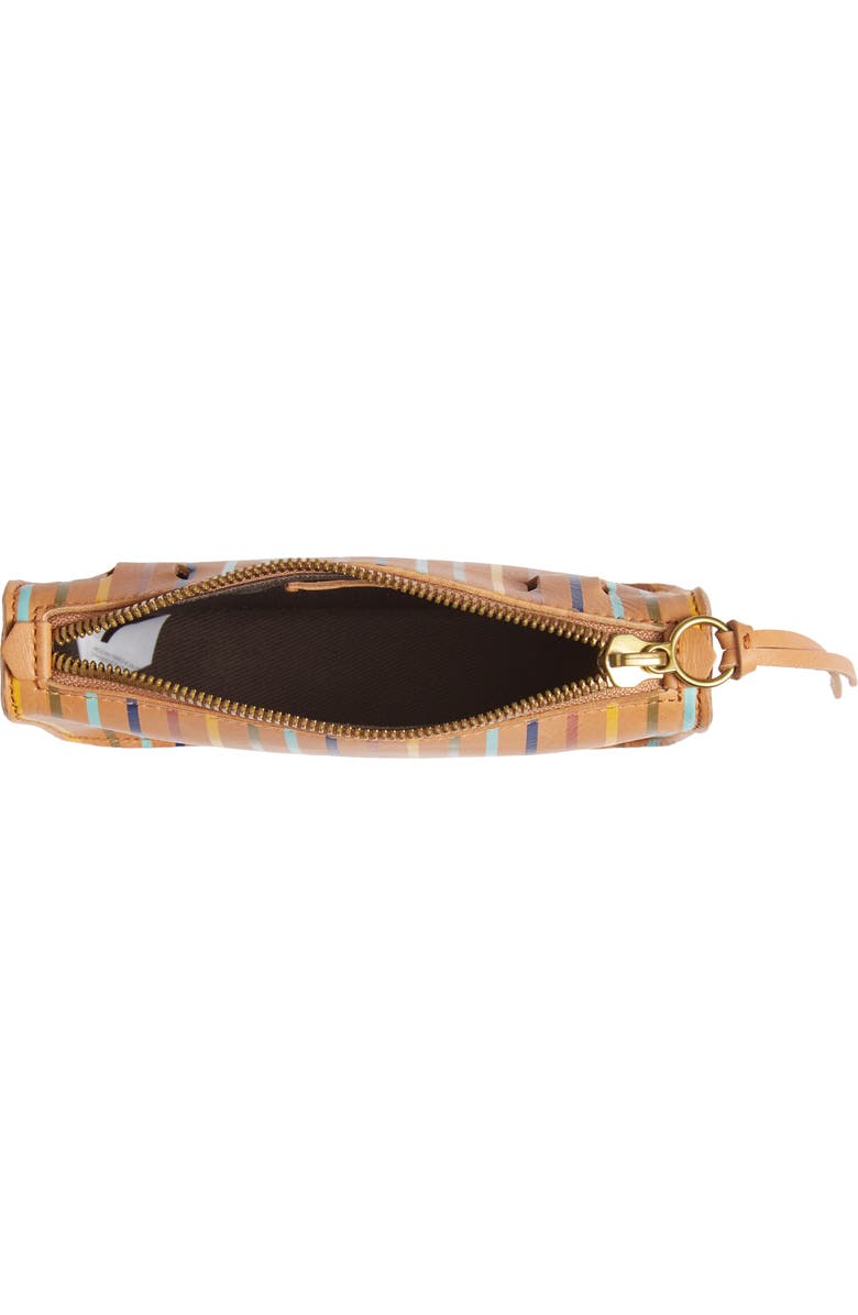 Madewell The Simple Rainbow Stripe Pouch Belt Bag, Alternate, color,