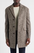 Cardinal of Canada Sherwood Wool & Alpaca Blend Herringbone Topcoat