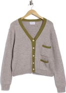 Princess Polly Atira Contrast Knit Cardigan
