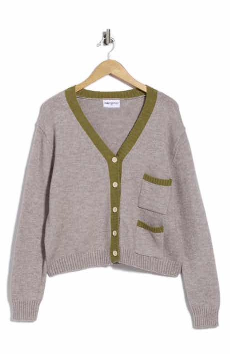 Atira Contrast Knit Cardigan