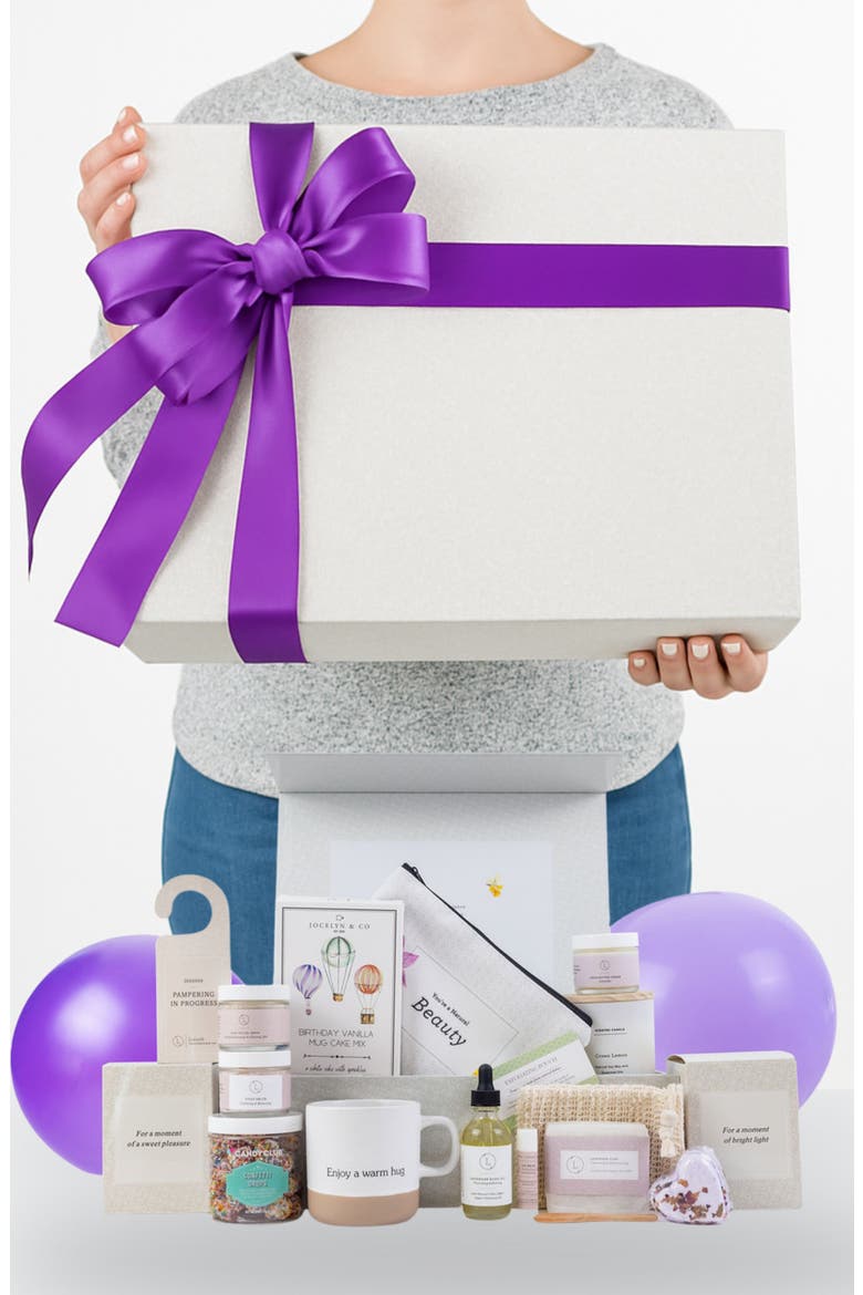 Birthday Gift Basket, Main, color, None