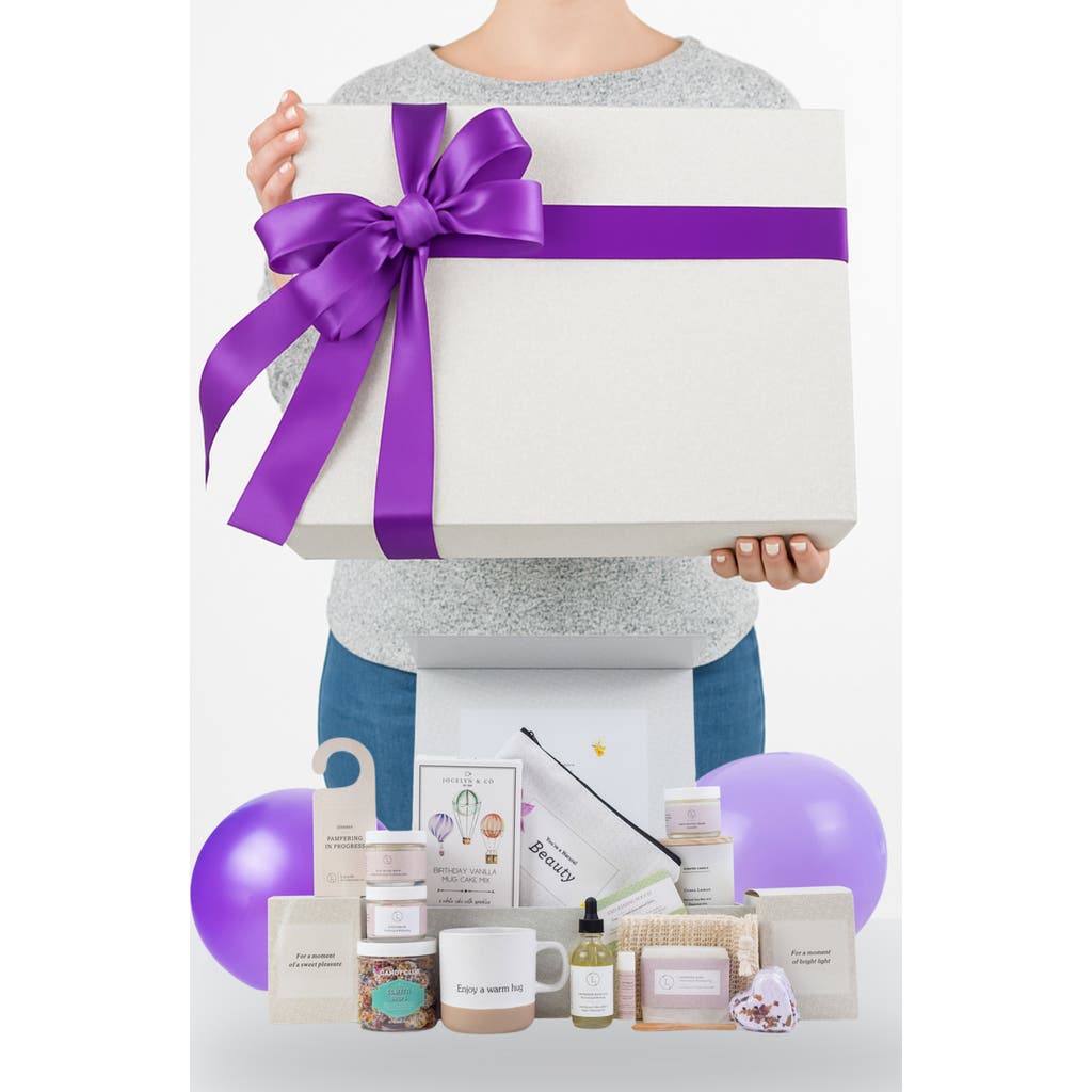 Lizush Birthday Gift Basket In Multi