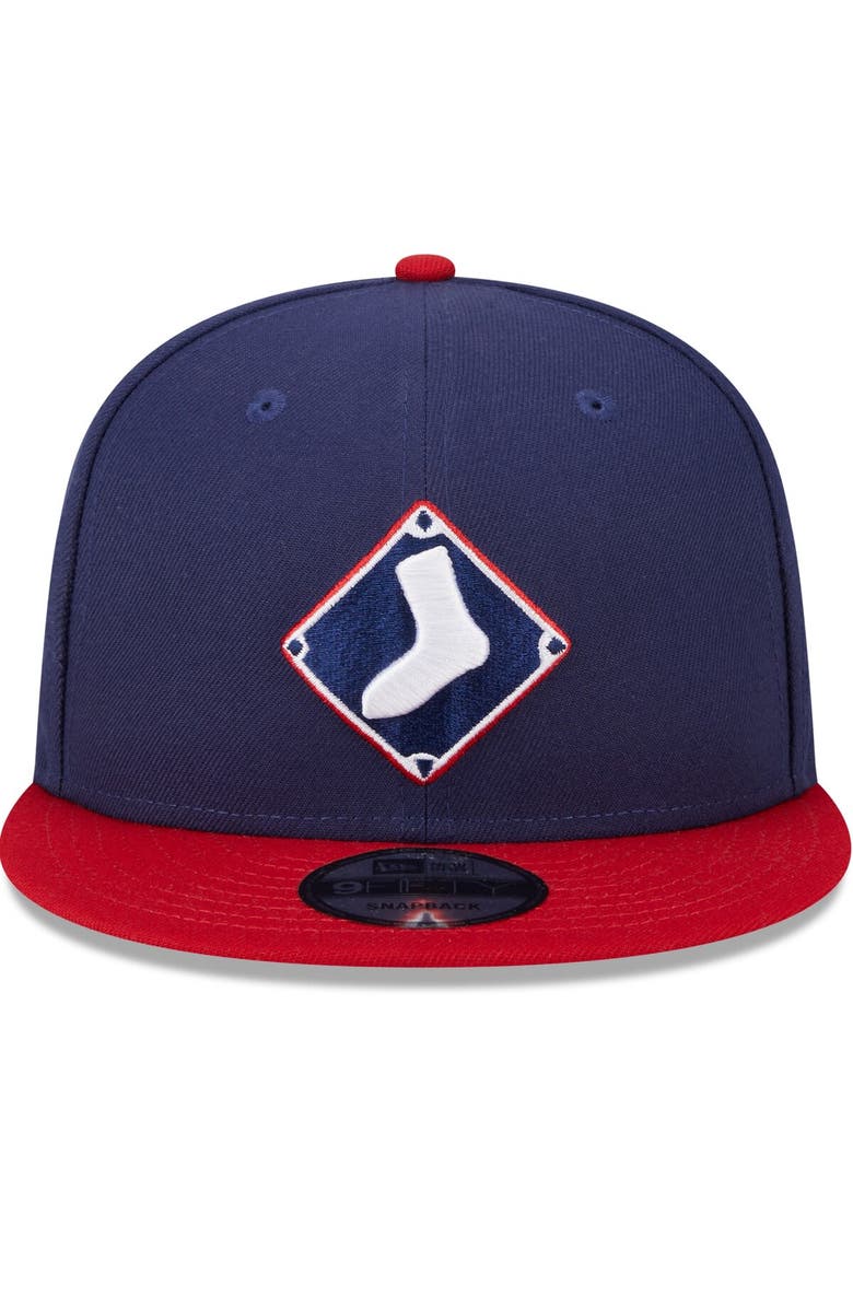 New Era Men's New Era Navy Chicago White Sox 2024 Batting Practice 9FIFTY Snapback Hat, Alternate, color,