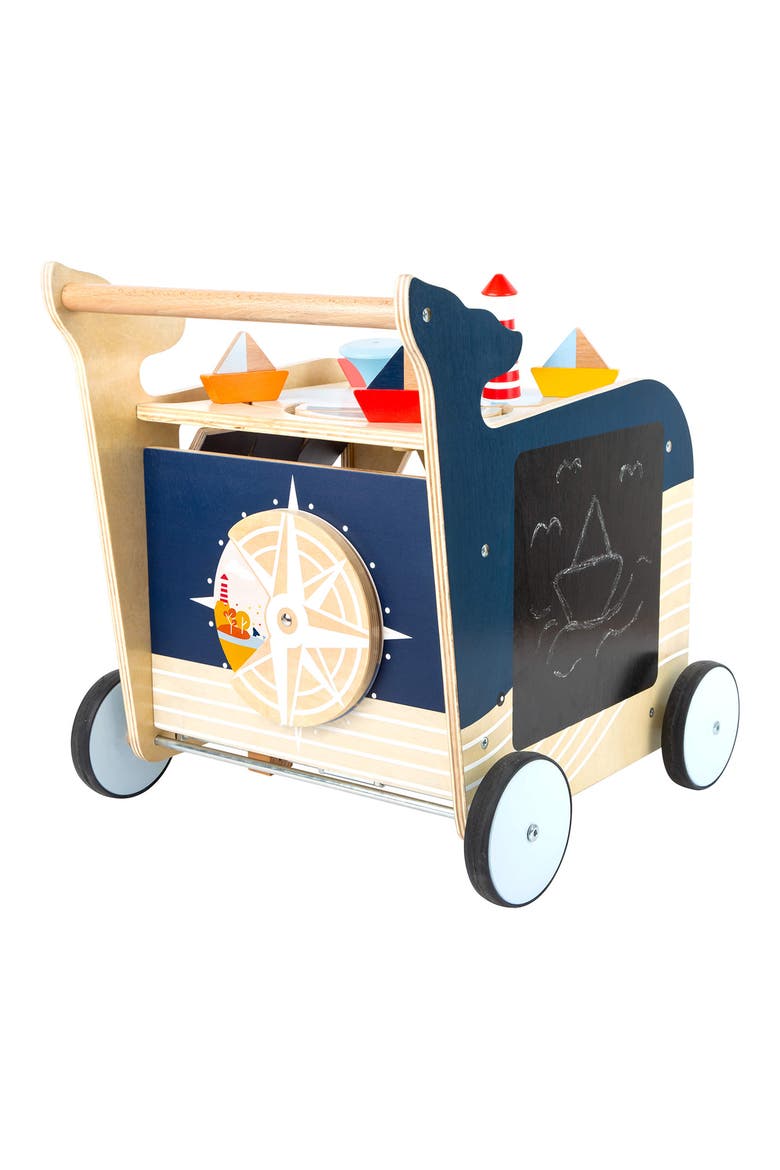 Whale Shape Sorter Walker Toy, Alternate, color, BLUE