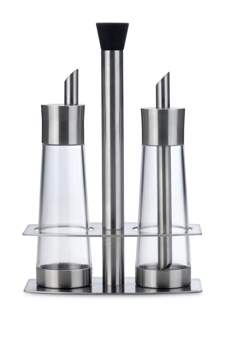 Silver Cream & Sugar 3-Piece Set, Main, color, SILVER
