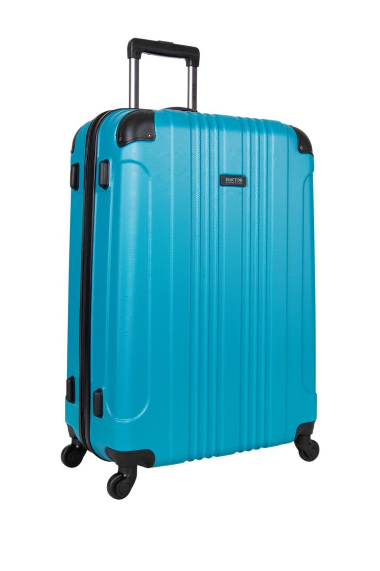 Out of Bounds Lightweight Hardside 4-Wheel Spinner Luggage, Alternate, color, TEAL