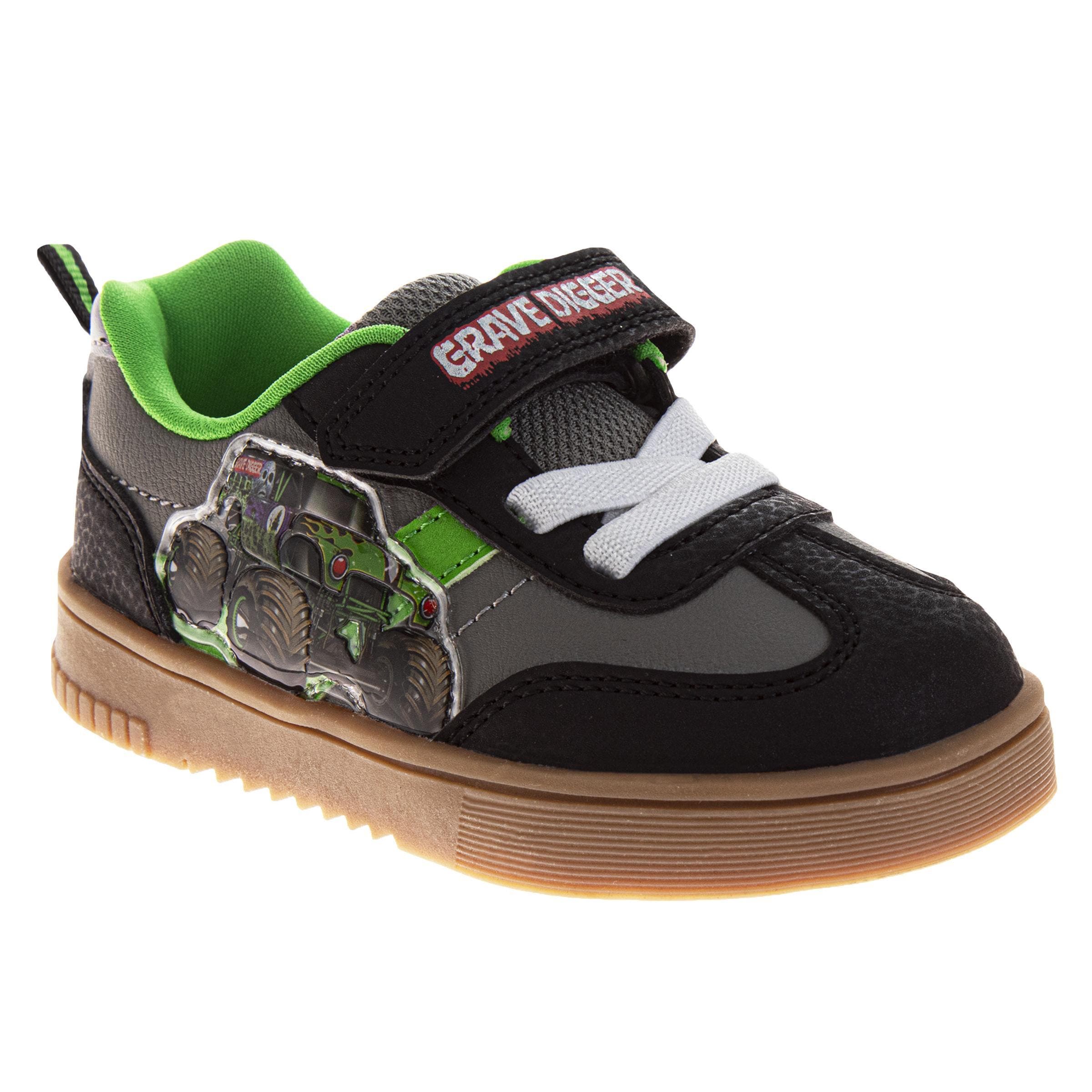 Monster Jam Sneaker, Main, color, Black Grey
