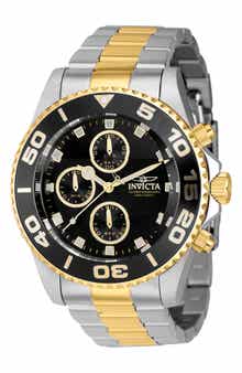 Pro Diver Chronograph Quartz Bracelet Watch, 43mm