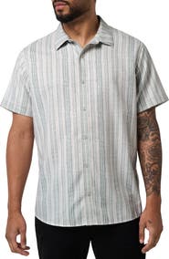 TravisMathew Meant for More Short Sleeve Button-Up Shirt