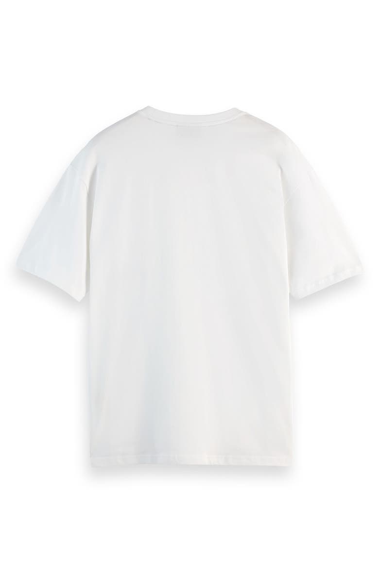 Scotch & Soda Relaxed Fit Cotton T-Shirt, Alternate, color, White