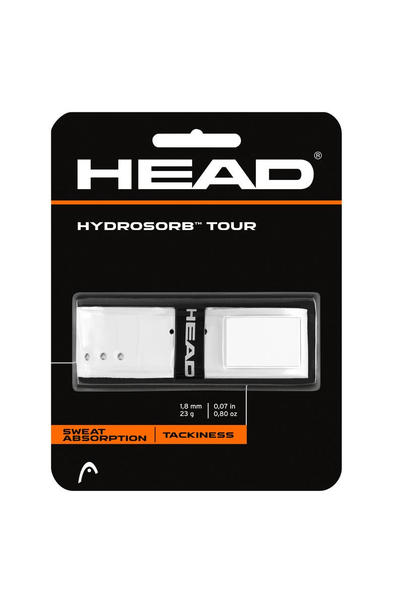 HEAD Hydrosorb Tour White Replacement Grip, Main, color, White
