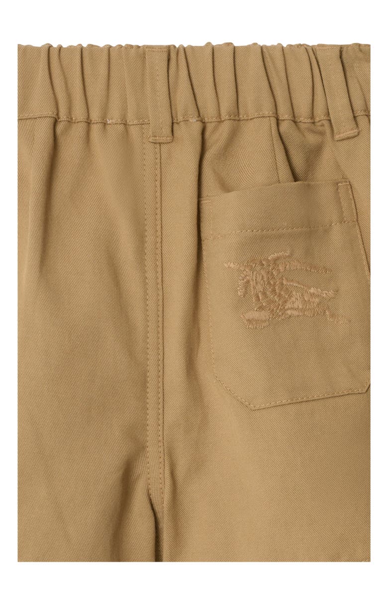 Burberry Cotton Blend Shorts, Alternate, color, Sand