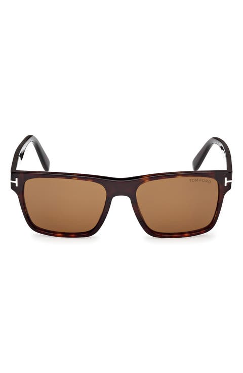 Calder 55mm Square Sunglasses