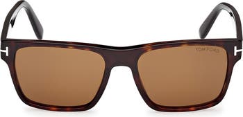 TOM FORD Calder 55mm Square Sunglasses | Nordstrom