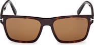 TOM FORD Calder 55mm Square Sunglasses